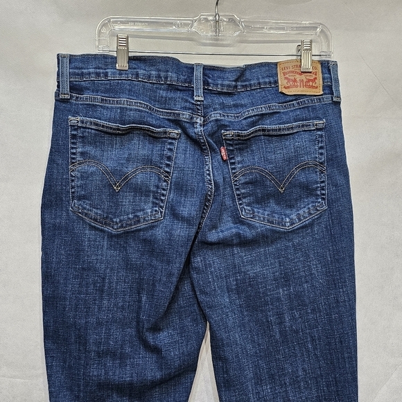 Levi's Boyfriend Medium Wash Blue Denim Jeans Size 31 - Picture 4 of 6